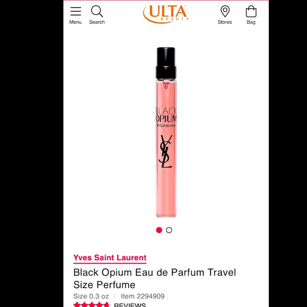 YSL Black Opium Perfum